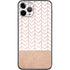 Rose Gold Herringbone iPhone 11 Pro Skin